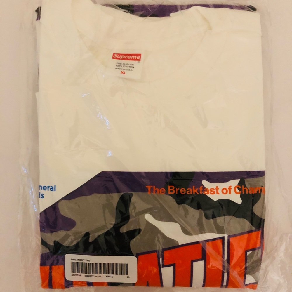 Supreme x Wheaties T-Shirt.